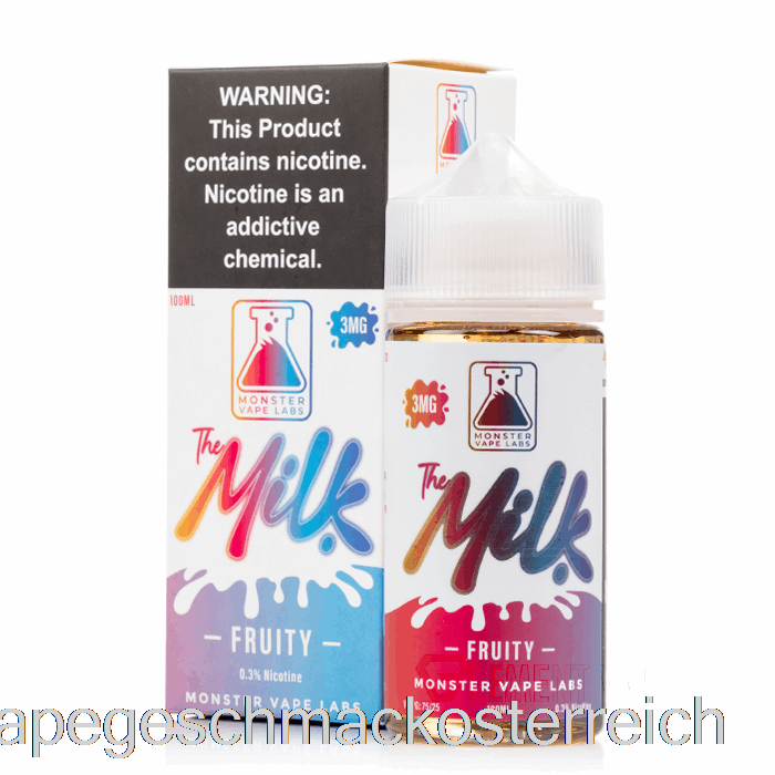 Fruchtig - Die Milch - 100ml 6mg Vape-Geschmack